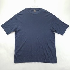 Tiger Woods Shirt Mens 2XL Blue Double Mercerized 100% Cotton Crew Neck Pullover