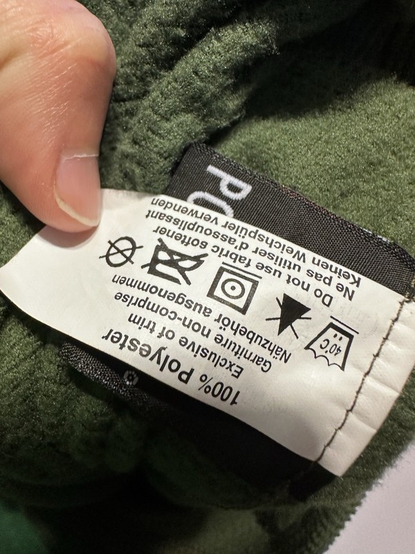 ARC'TERYX Men’s Thermal 1/2 Zip Green Polartec Waffle Base Layer Gorpcore XXL gallery
