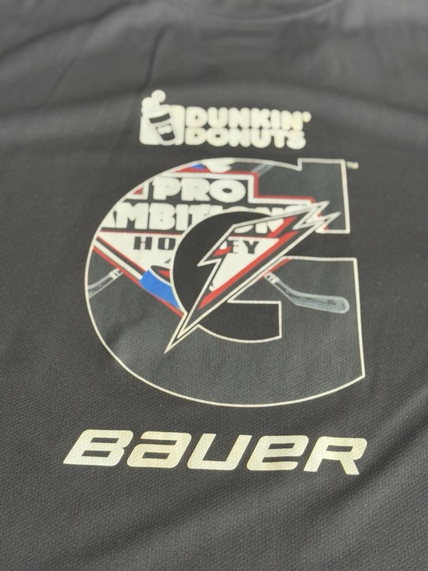 Bauer Team Pro Ambitions Hockey Boston Bruins Long Sleeve Jersey - Black Large gallery
