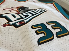 MITCHELL & NESS GRANT HILL DETEOIT PISTONS JERSEY L 44 💥RARE💥