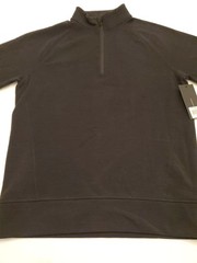 TEN THOUSAND MIDWEIGHT MERINO TECH MOCK NECK 1/4 ZIP BRAND NEW W TAG BLACK SMALL