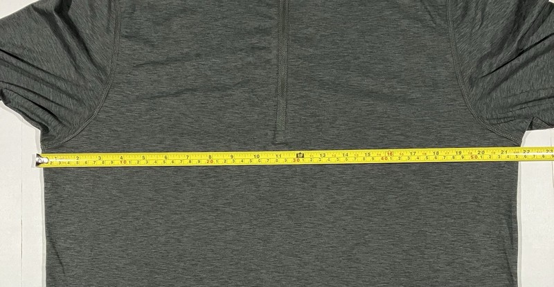 Vuori Ease Performance 2.0 Half Zip Pullover Mens Large Gray Lightweight V221 gallery