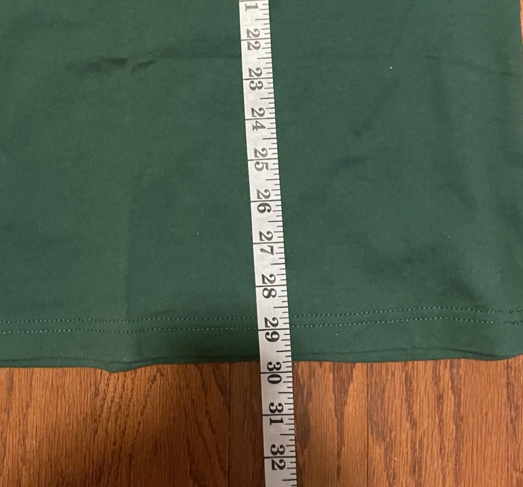 Men M Vintage 2001 Masters Augusta National Golf Shop Made USA Shirt tiger woods gallery