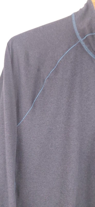 LL Bean Men's Large 1/4 Zip Pullover Quick Dry Base Layer Performance 509467 gallery