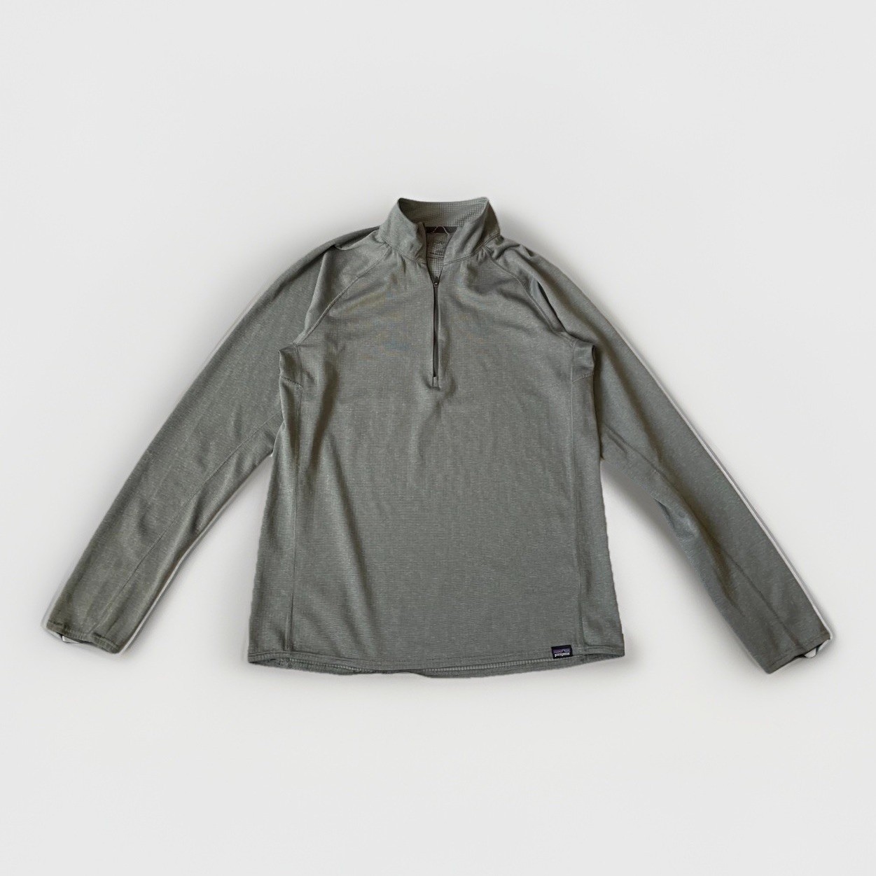 Patagonia M's Capilene Midweight Zip-Neck Shirt Gray Style # 44446 gallery