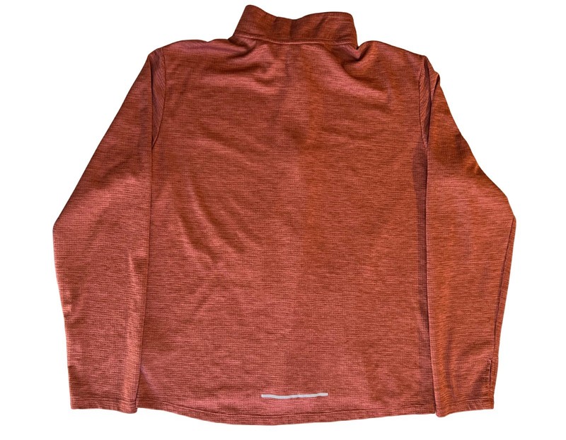 Nike Running Large Pacer Zip Cinnamon/Light Redwood/Reflective Silver Thumbholes gallery
