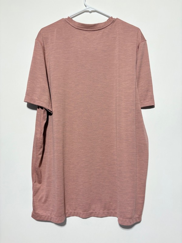Saxx Mens XXL Red Short Sleeve All Day Aerator Polyester Shirt gallery