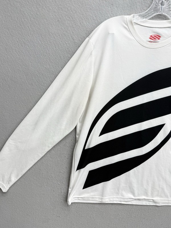 Selkirk Pickleball Shirt Long Sleeve Sport Performance Tee Shirt Mens L White gallery
