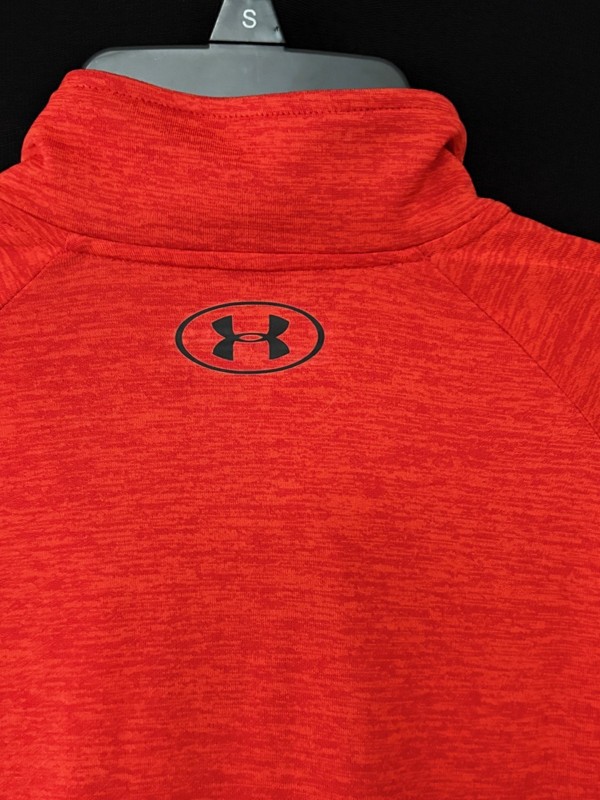 Men's Under Armour Tech 2.0 Long Sleeve HalfZip, Loose Fit, Size Large, EXC COND gallery