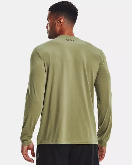 Under Armour Men's Project Rock Veterans Day L/S Shirt Olive Green Medium $70 gallery