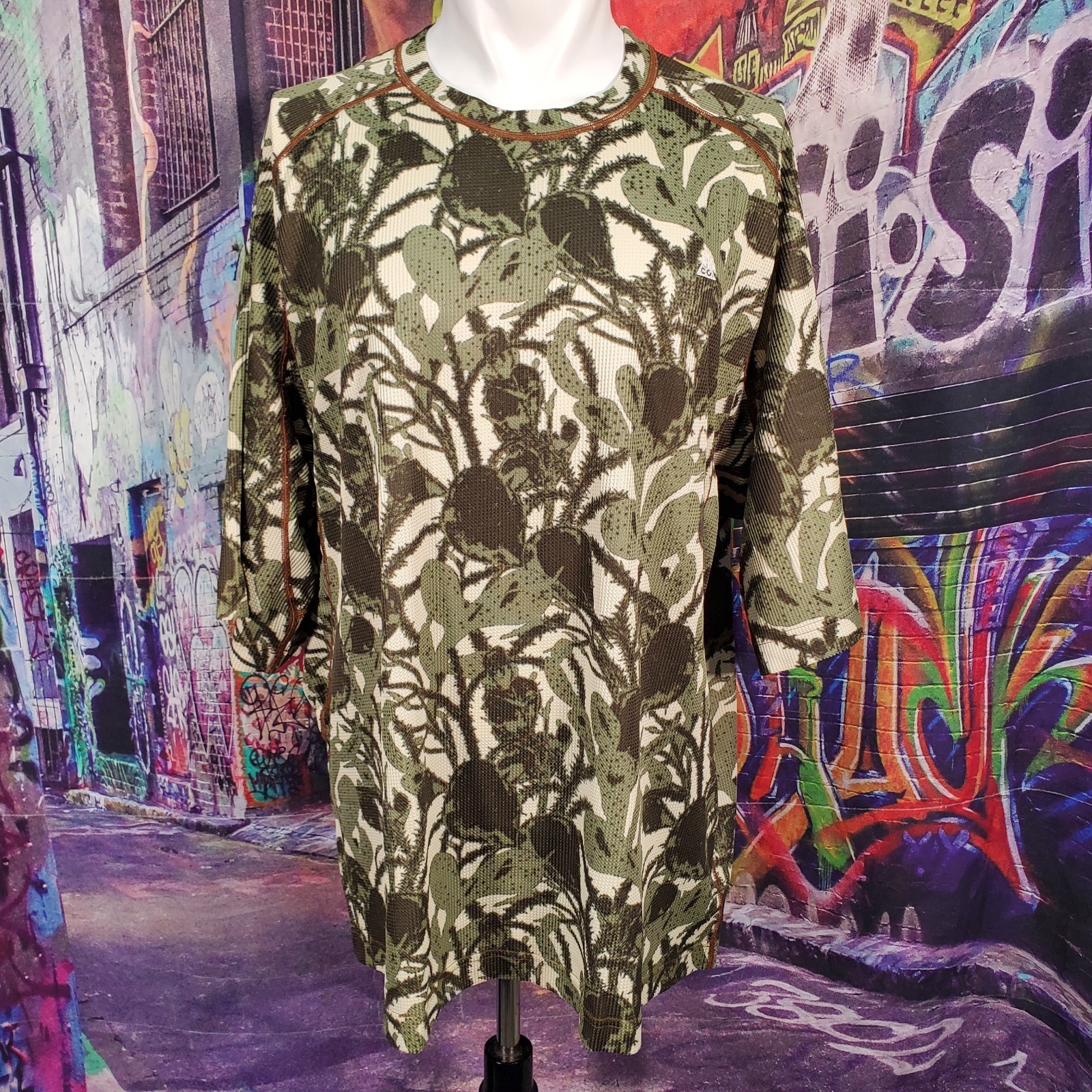 Nike ACG Shirt Chinati Short-Sleeve ADV Cactus HV0587-229 Men's 2XL Tall (A56) gallery