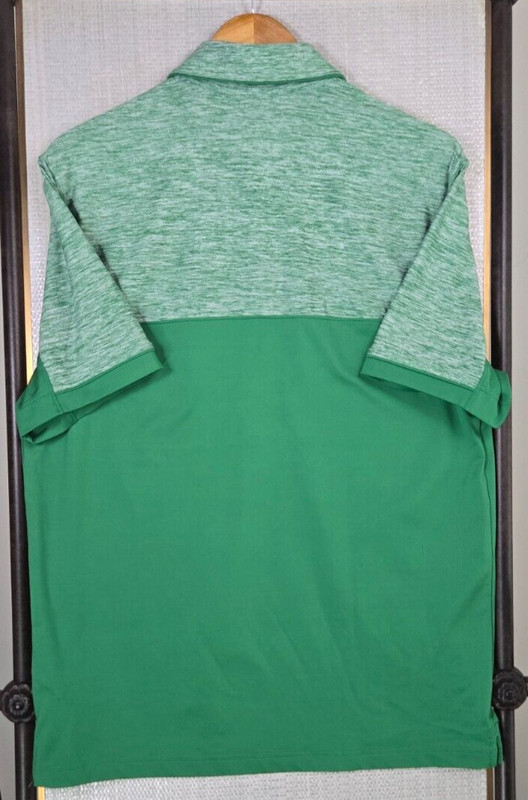 UNDER ARMOUR x NOTRE DAME Size Medium Mens Polo Shirt HeatGear Golf Performance gallery