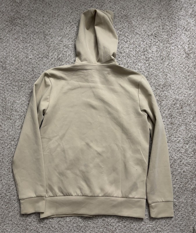 NEW GAP Jacket Mens Size Small Iconic Khaki Gap Fit Performance Full Zip Hoodie gallery