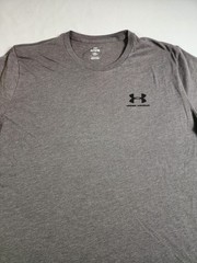 Under Armour Loose Performance Shirt Men’s XL Gray Short Sleeve Active Adult Top