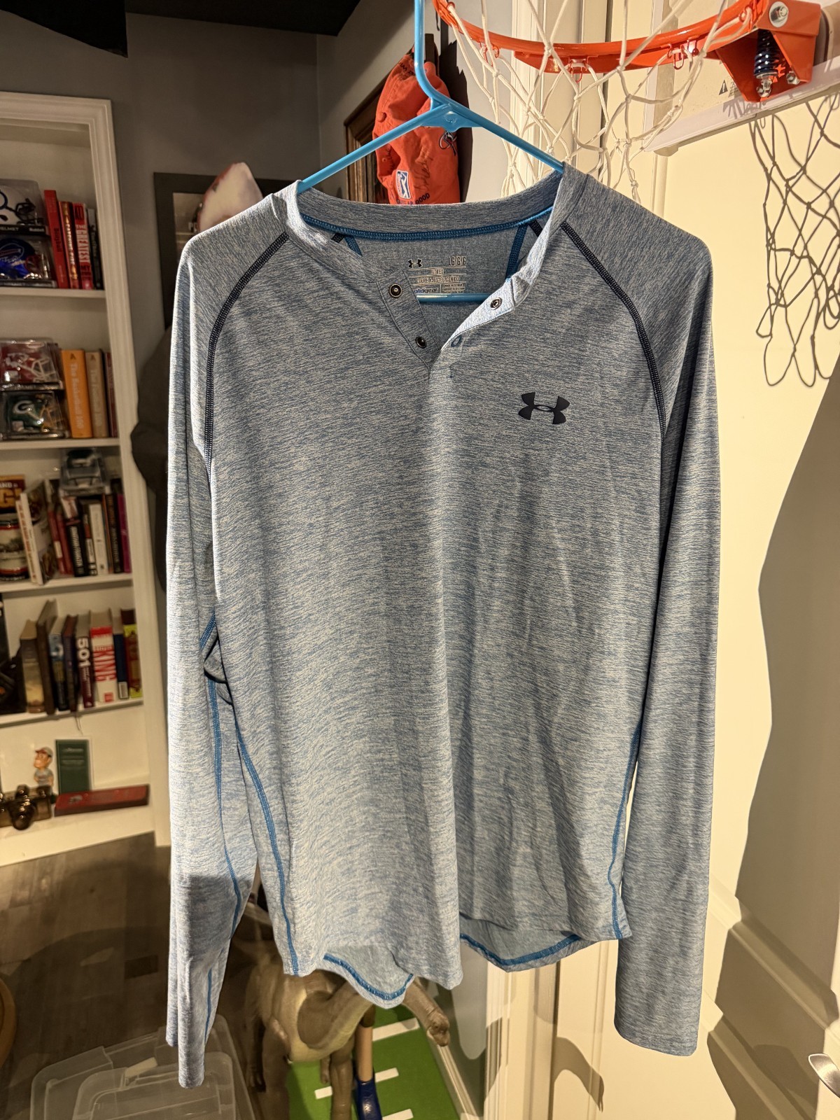 Under Armour 1/4 Zip FITTED COLD GEAR Mens Size Large QUARTER ZIP gallery