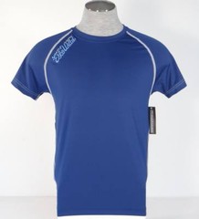 Ecko Unltd Moisture Wicking Navy Blue Short Sleeve Body Fit Tee Shirt Mens NWT