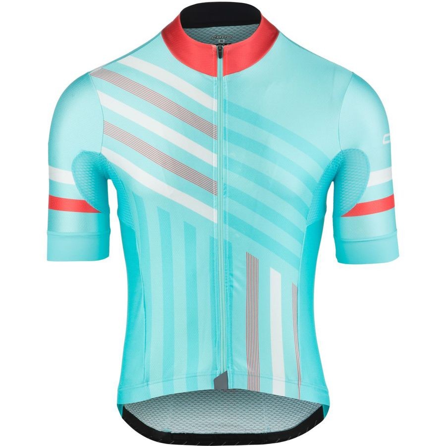 Capo Mens Cycling Jersey Bike Shirt Size M Stretch Activewear Athletic Wicking gallery