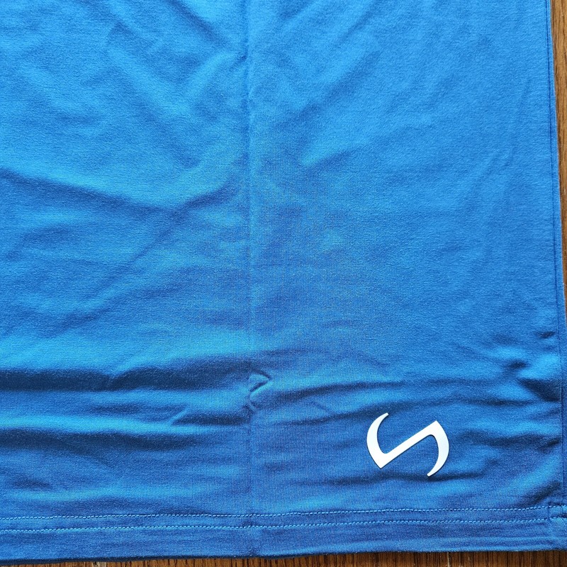 NEW Men's TLF Techne Workout Tee Size Large Olympic Blue Training Weightlifting gallery