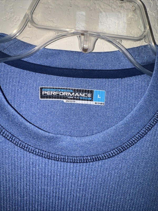 Roundtree And Yorke Men's Performance Shirt Size Large gallery
