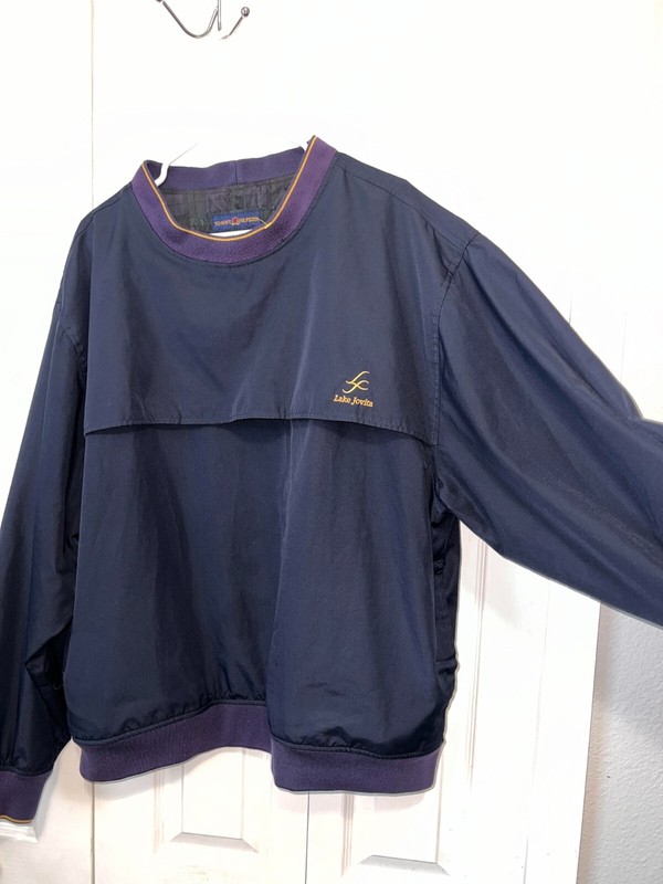 Vintage Tommy Hilfiger Golf Reversible Windbreaker Pullover Top Size XXL Large gallery