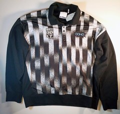 Men’s Le Pere Domo Paper Stripe Warmup Jumper XXL LMPK0058-254B