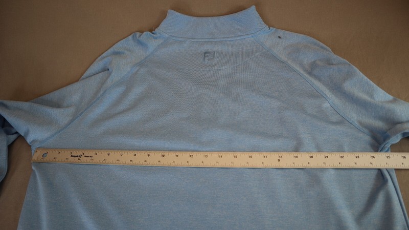Foot Joy FJ Long Sleeve 1/4 Zip Pullover Performance Shirt Mens Sz XL gallery