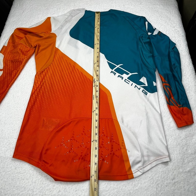 Fly Racing Mens Jersey Top Multicolor Long Sleeve Motorcycle Activewear Medium gallery