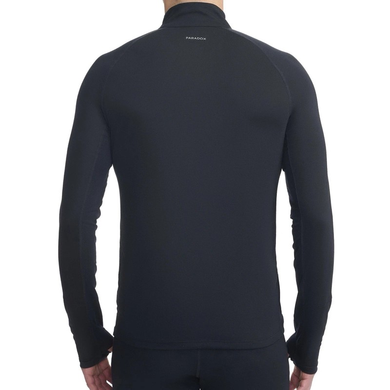 Paradox Men's Merino Blend Drirelease + Repreve Performance Base Layer Top Black gallery