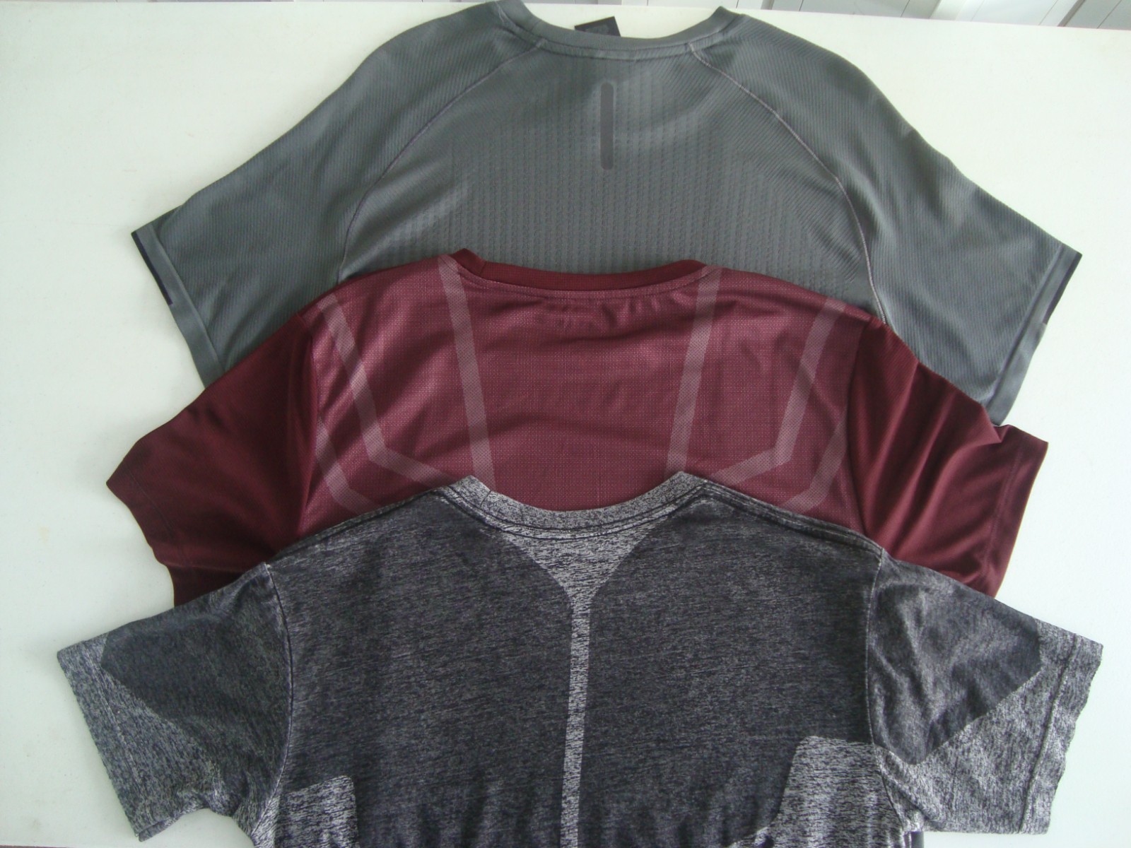 LOT OF 3 ATHLETIC SHIRTS ADIDAS, ALIVE, AMERICAN FIGHTER gallery
