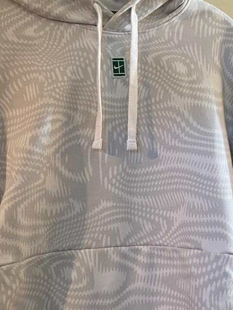 NIKE CHALLENGE COURT TENNIS SINNER ALCARAZ AGASSI WIMBLEDON WEATSHIRT HOODIE HTF gallery