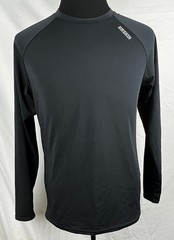DRSKIN Black Long Sleeve Polyester Commpression T-Shirt XL