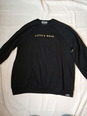 JAMES B. BEAM DISTILLING CO. ” LITTLE BOOK” 2XL LONG SLEEVE SWEATSHIRT BLACK.