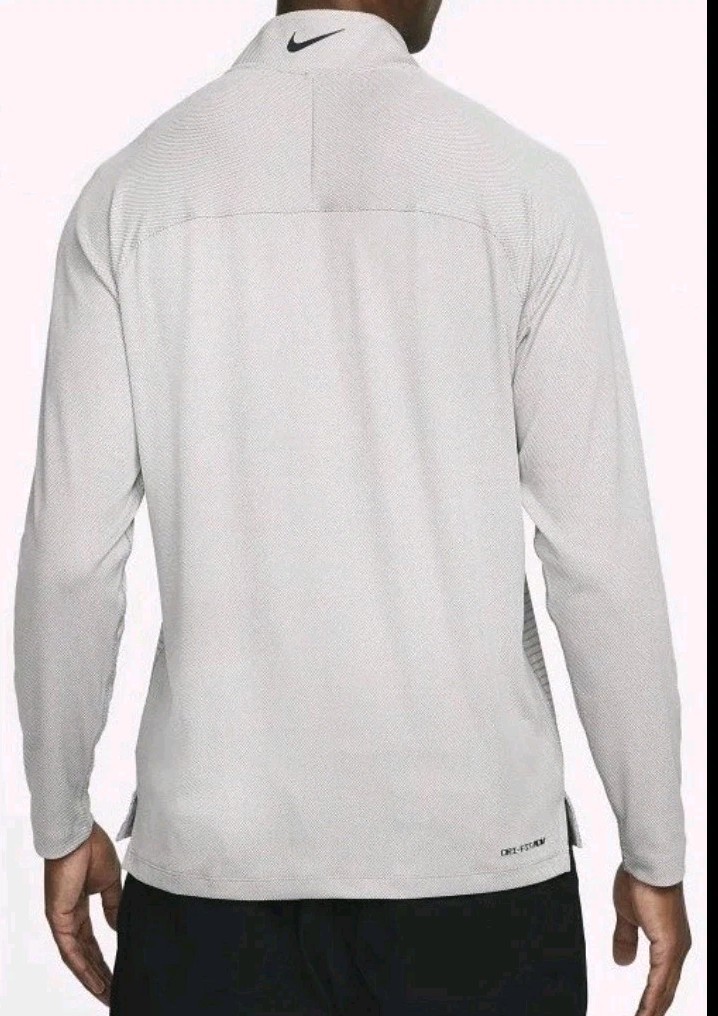 Nike Dri-Fit ADV Vapor 1/4 Zip Golf Jacket Pullover Grey DH0982-025 Mens XXL gallery
