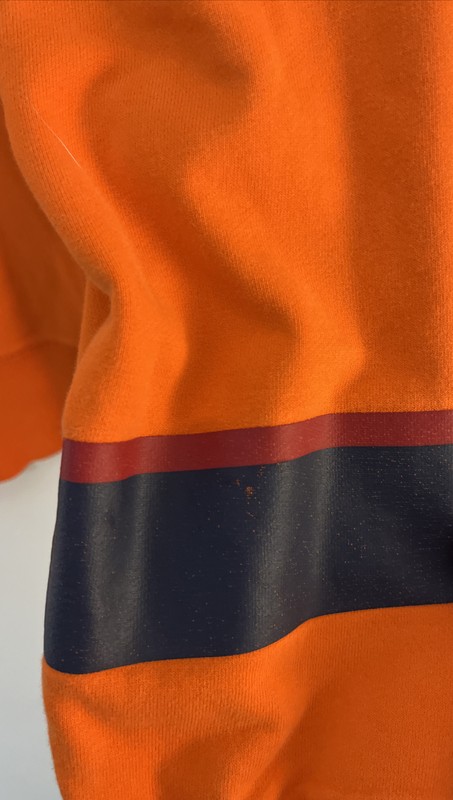 Nike FCB Orange Hoodie Futbol Club Barcelona Barca Soccer Size Small gallery