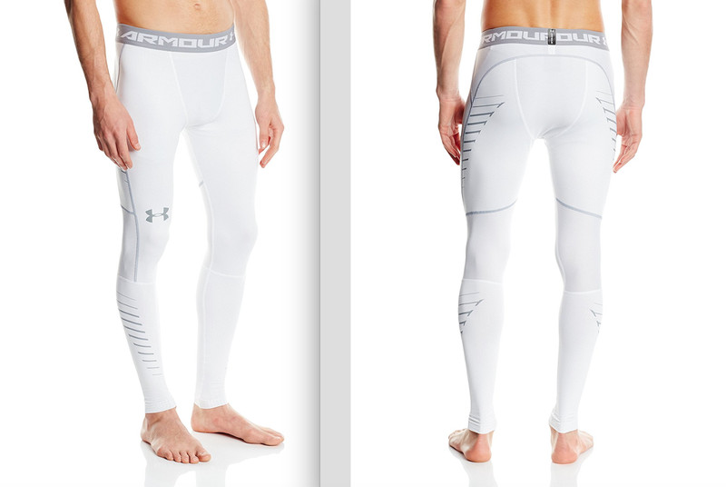 UNDER ARMOUR MEN’S COLDGEAR INFRARED COMPRESSION FOOTBALL LEGGINGS: #1260040-100 gallery