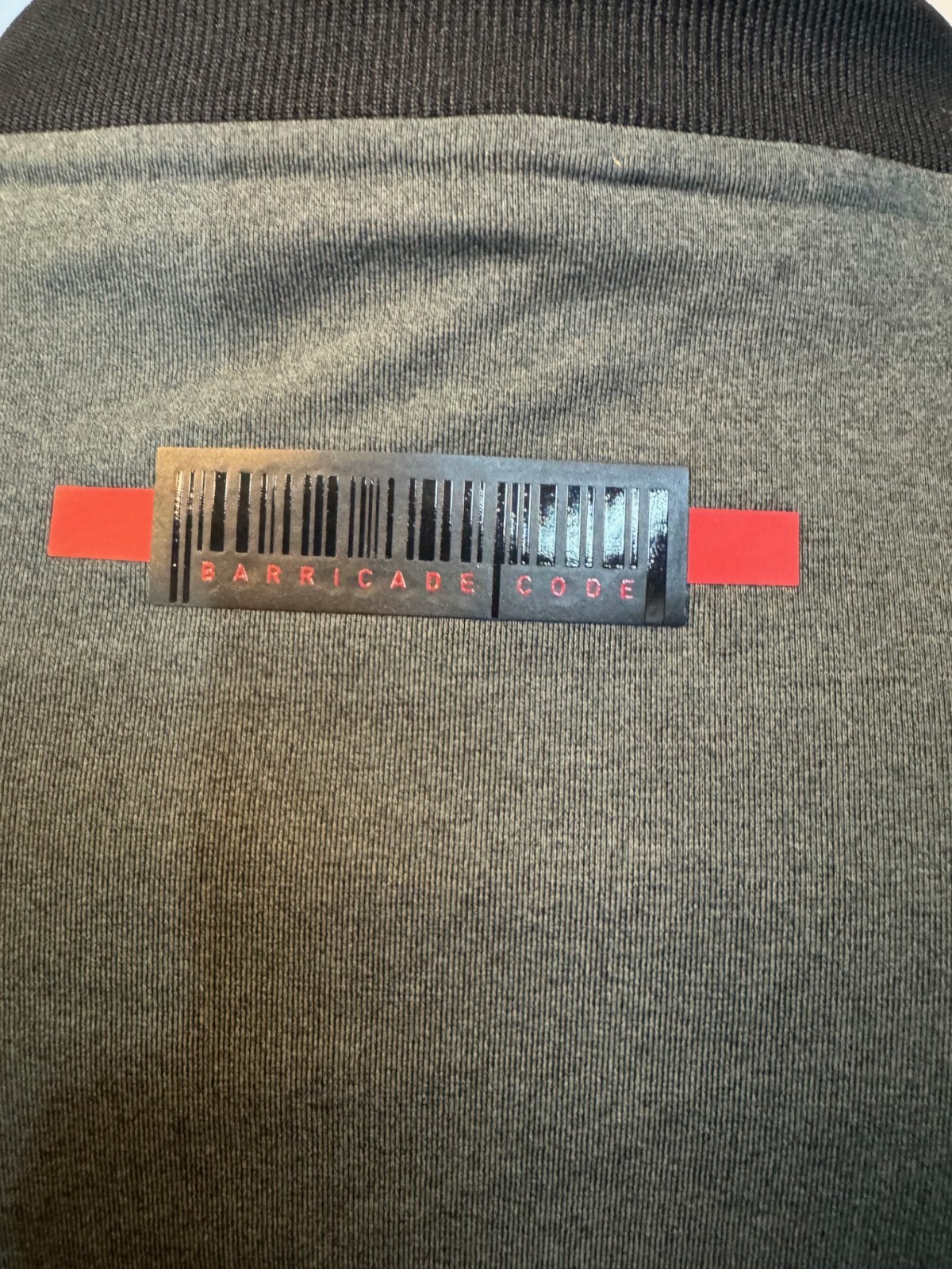 adidas Barricade Code Performance Workout Shirt CY3319 Dark Gray Men's Large gallery