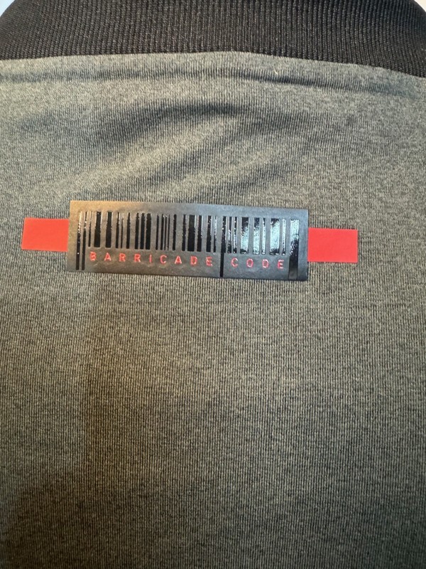 adidas Barricade Code Performance Workout Shirt CY3319 Dark Gray Men's Large gallery