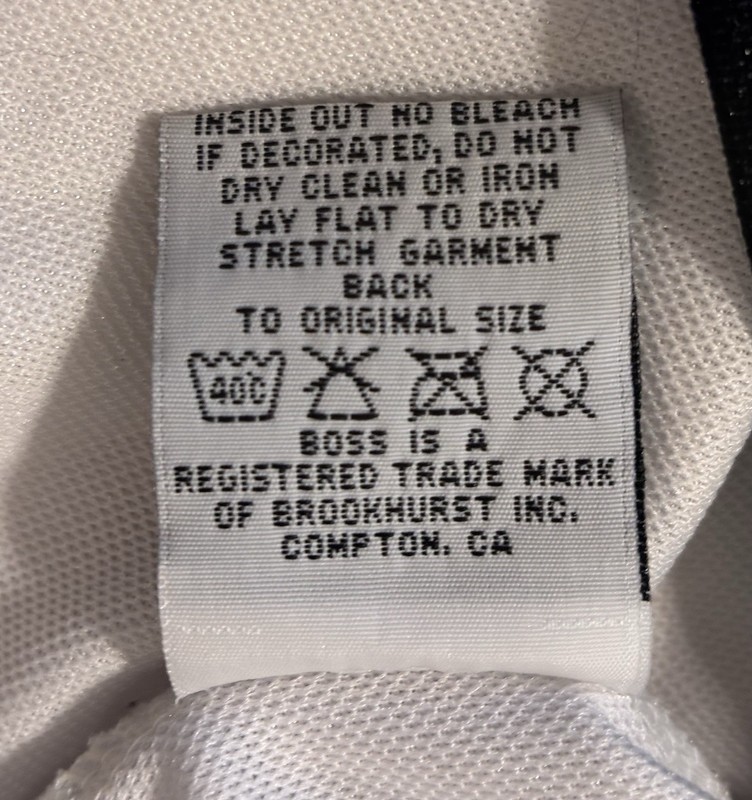VTG BOSS Jeans Hip Hop Jersey Hockey Soccer Mens Medium Streetwear gallery