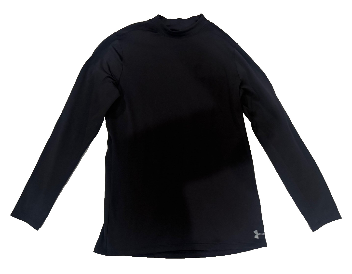 Under Armour Coldgear Shirt Men's size M Black Compression Mock Neck Running Gym gallery
