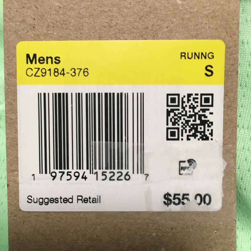 Nike Rise 365 Men's Dri-Fit Running Top Shirt CZ9184-376 Vapour Green NWT Size S gallery