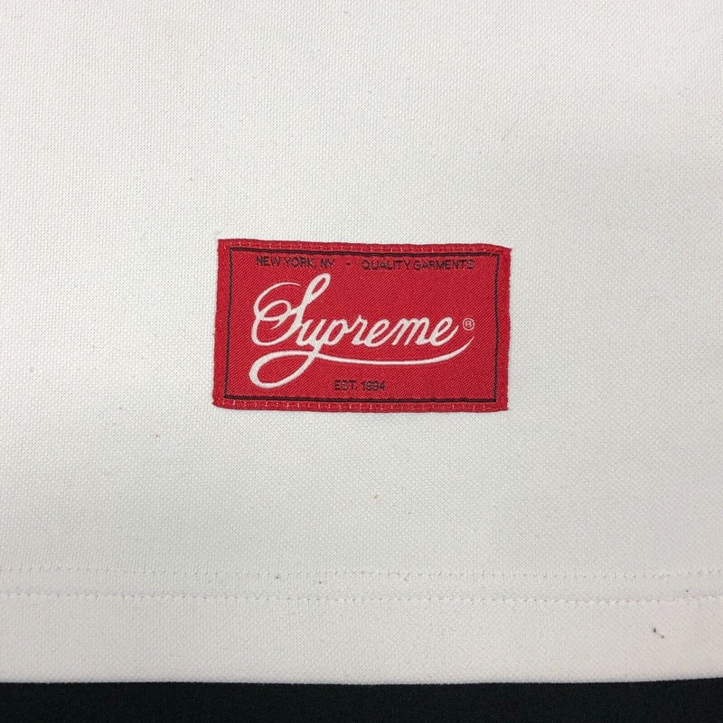 SS16 Supreme APOCALYPSE BASKETBALL JERSEY Size Medium M White Blue B2 gallery