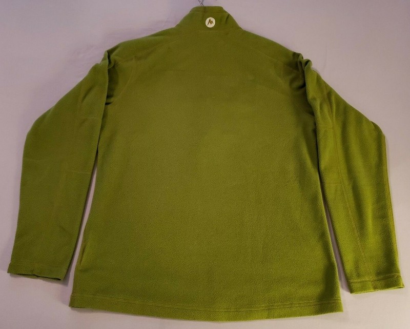 Marmot Polartec Classic 1/4 Zip Pullover - Green - Size M* gallery