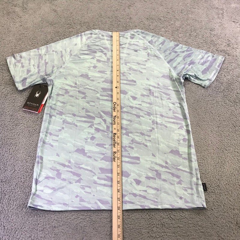 Spyder Shirt Mens Medium Swim Rash Guard Shirt Digital Camo UPF 30 Surf asdsa gallery