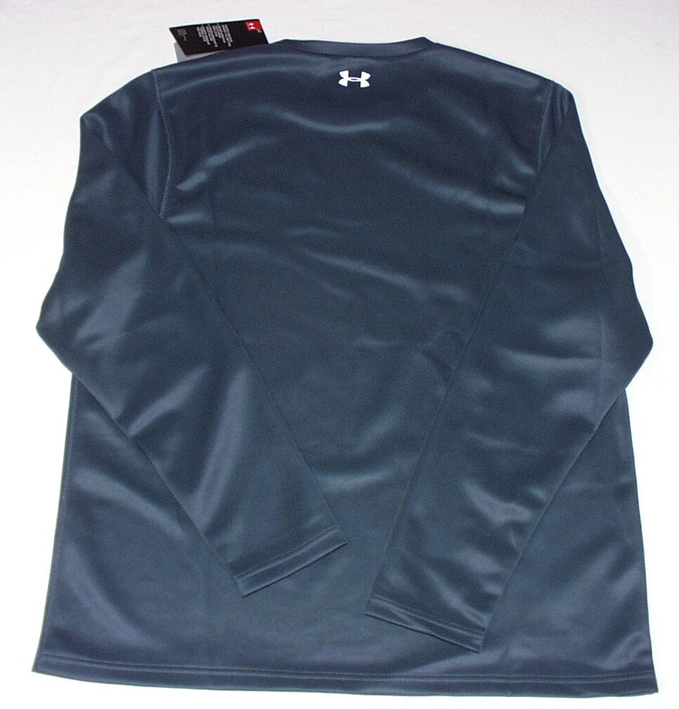 Under Armour Rival Crew Sweatshirt 1362873, Light Gray, Dark Gray, S, M, L, New gallery