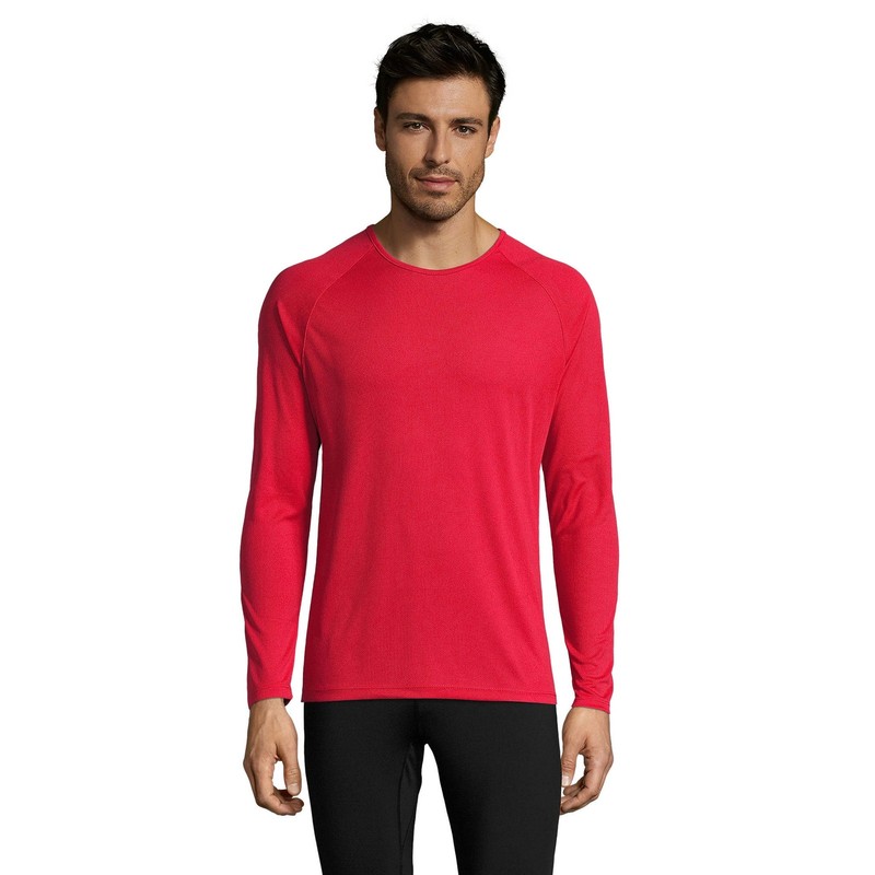 SOLS Mens Sporty Long Sleeve Performance T-Shirt (PC2903) gallery