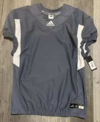 Adidas Techfit Football Shirt Mens Size 2XL Gray Football Compression New $80