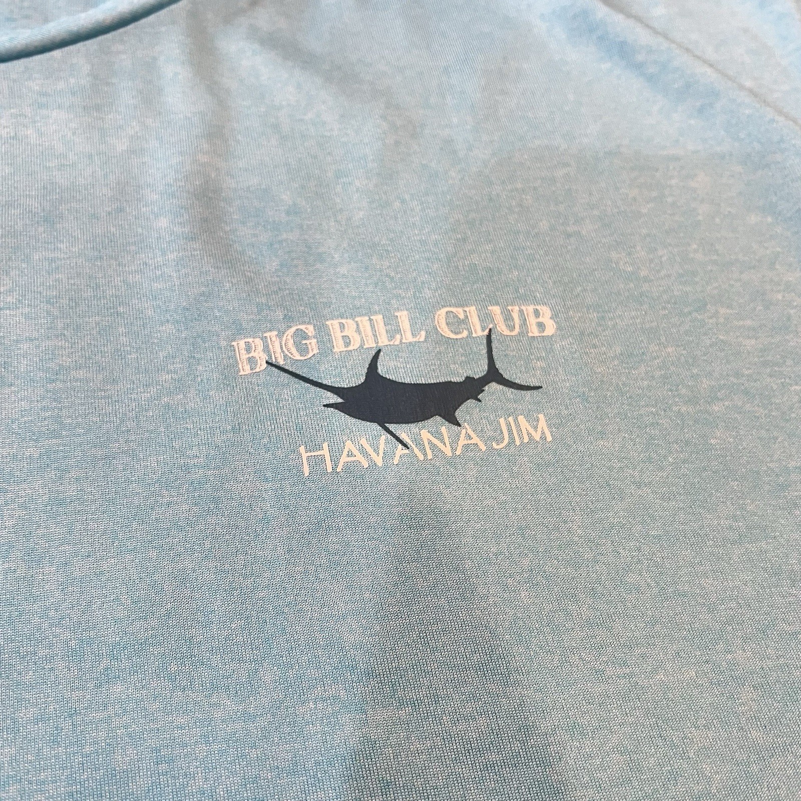 Havana Jim UPF Performance Shirt BIG BILL CLUB Marlin Moisture Wicking Mens XL gallery