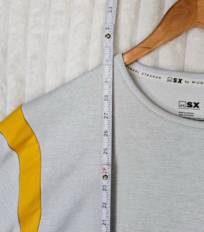 MSX by Michael Strahan 100% Polyester Long Sleeve Shirt Size XL gallery