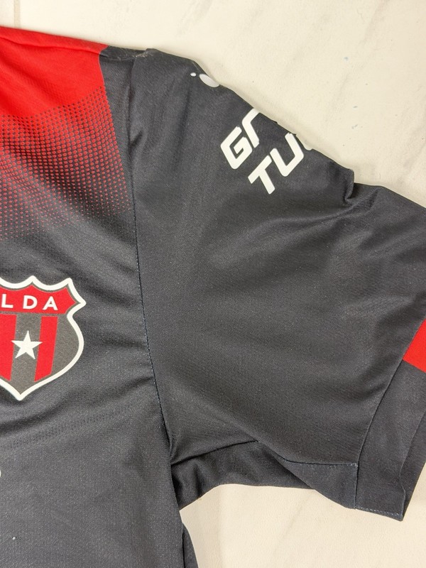 Kelme LDA Alajuelense Soccer Jersey Costa Rica Monge Mens USA M Black Red gallery