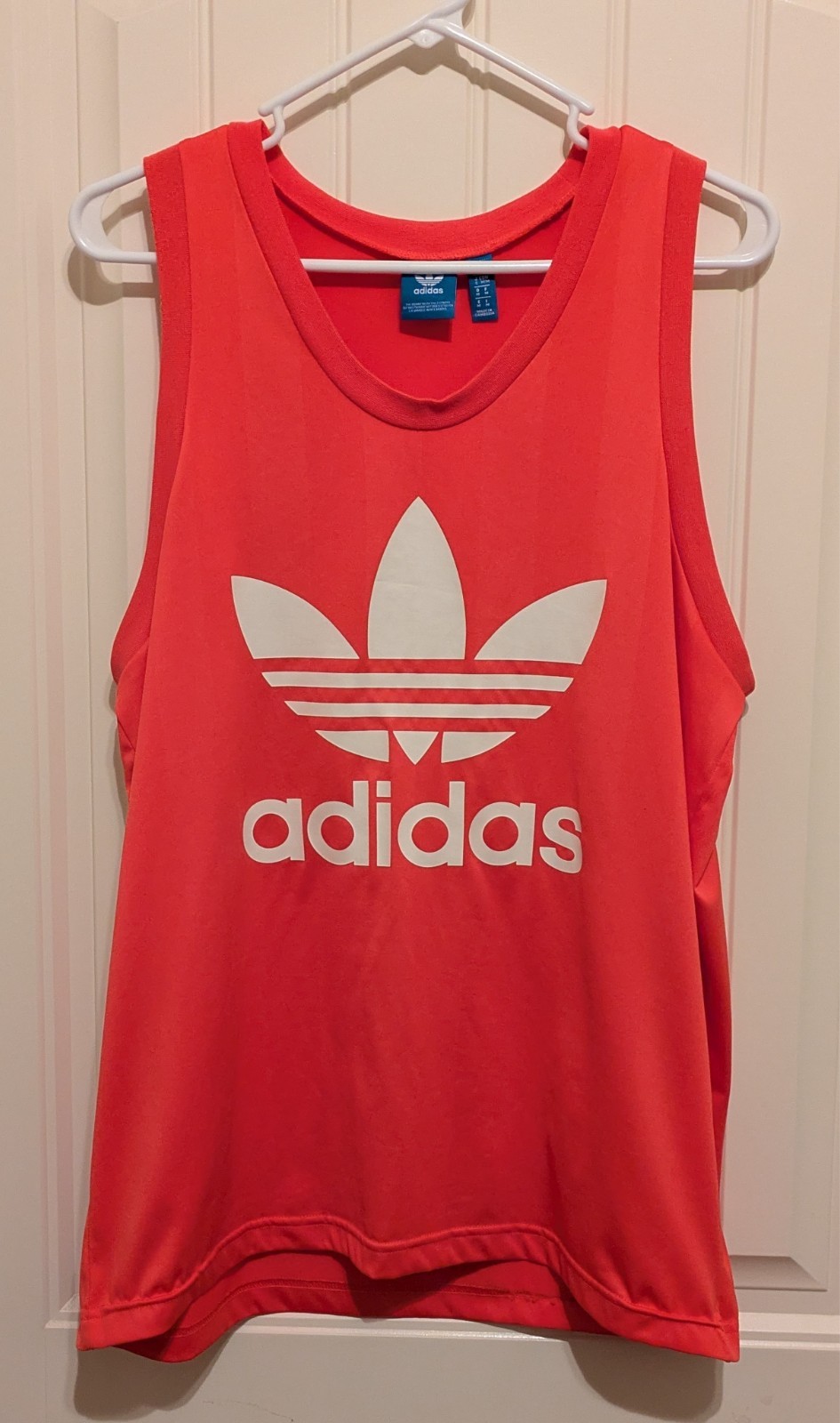 Adidas Originals Trefoil Tank Top Core Pink Size Medium CF5310 gallery